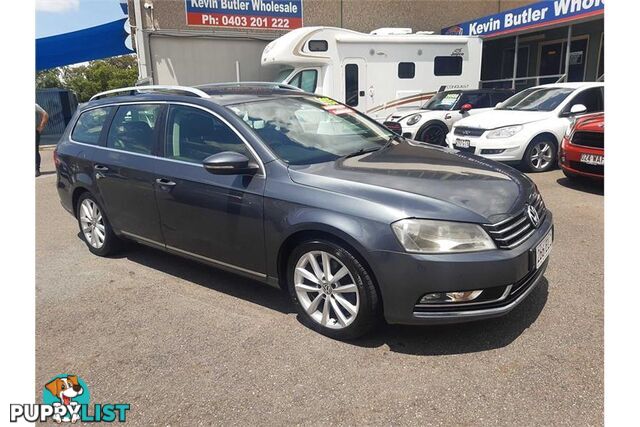 2013 VOLKSWAGEN PASSAT 130 TDI HIGHLINE 3C MY14 4D WAGON