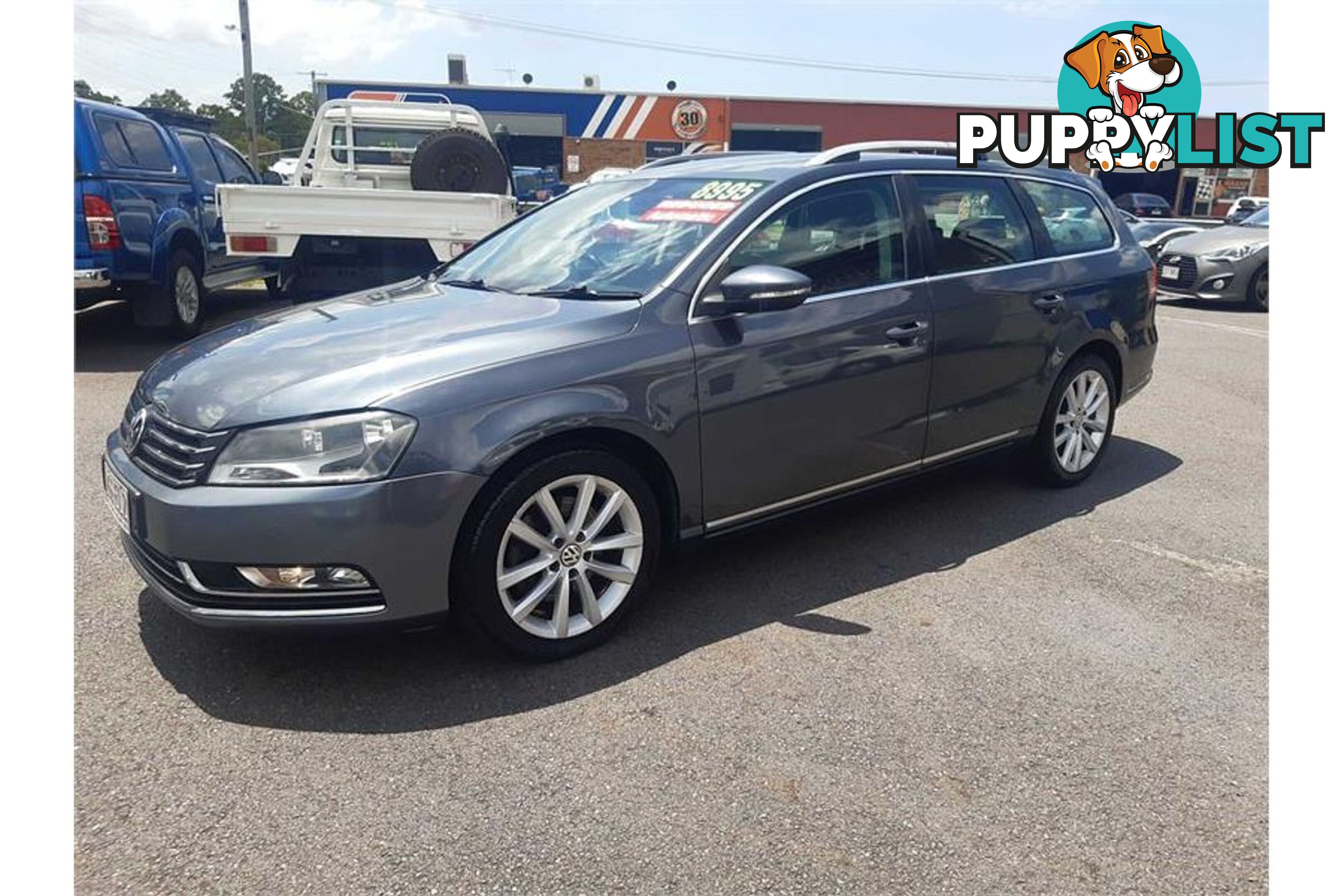 2013 VOLKSWAGEN PASSAT 130 TDI HIGHLINE 3C MY14 4D WAGON