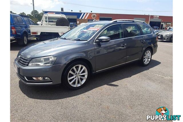 2013 VOLKSWAGEN PASSAT 130 TDI HIGHLINE 3C MY14 4D WAGON