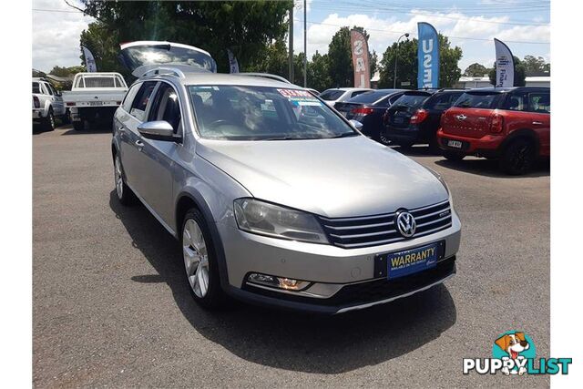 2013 VOLKSWAGEN PASSAT ALLTRACK 3C MY14 4D WAGON