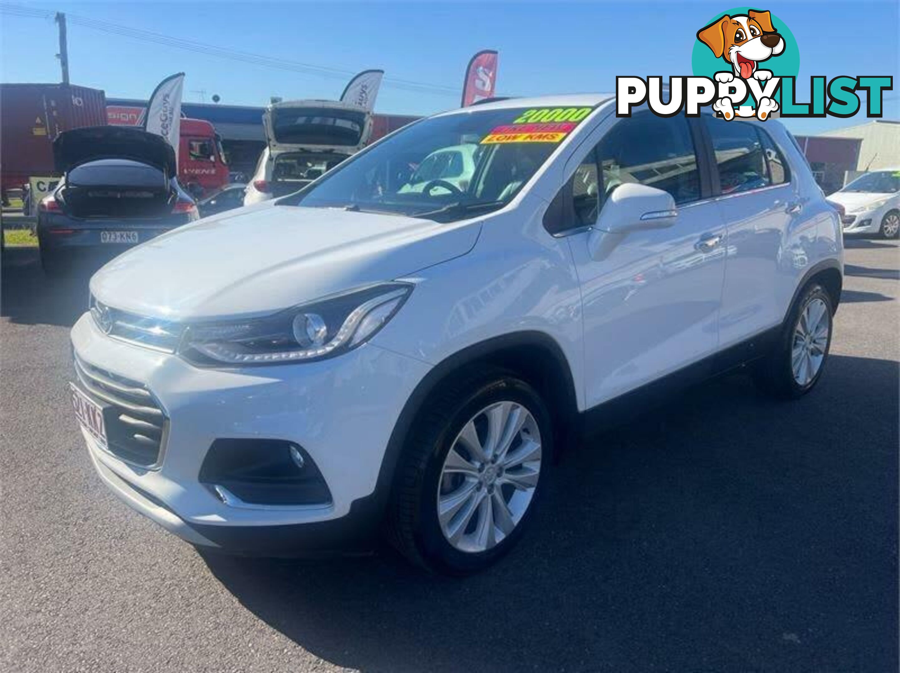 2019 Holden Trax TJ MY20 LTZ White 6 Speed Automatic Wagon