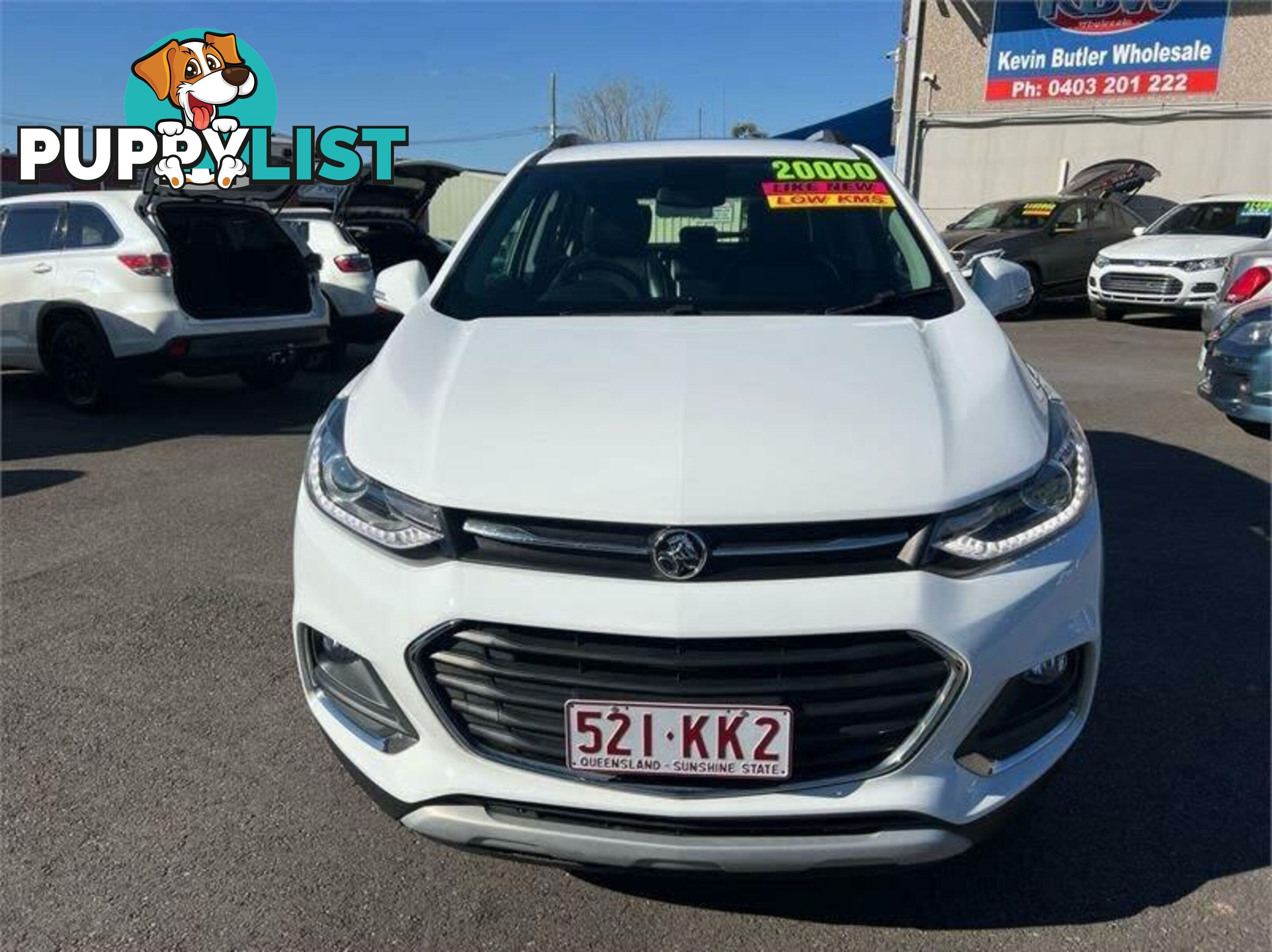 2019 Holden Trax TJ MY20 LTZ White 6 Speed Automatic Wagon