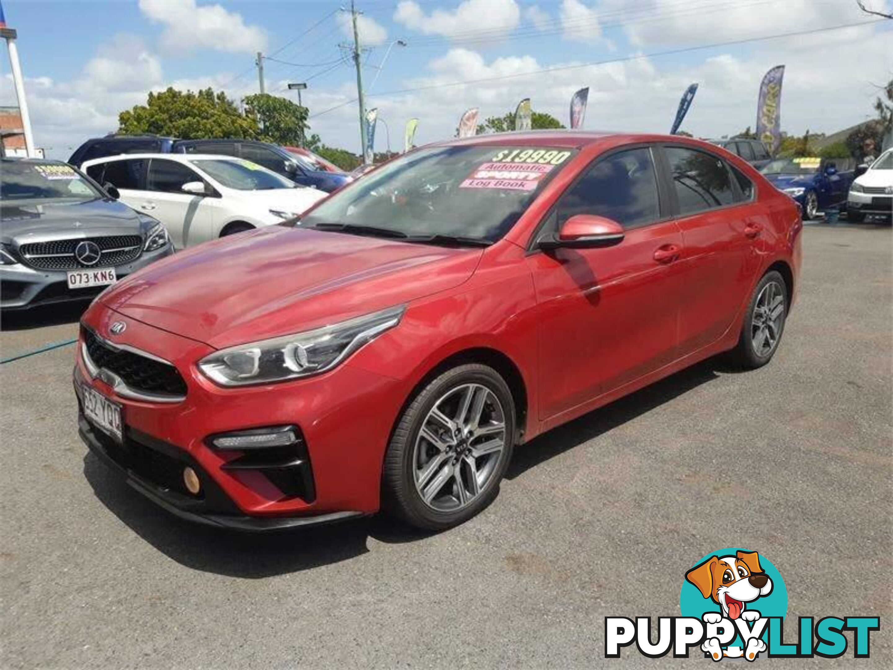 2018 Kia Cerato BD MY19 Sport NAV Red 6 Speed Automatic Sedan