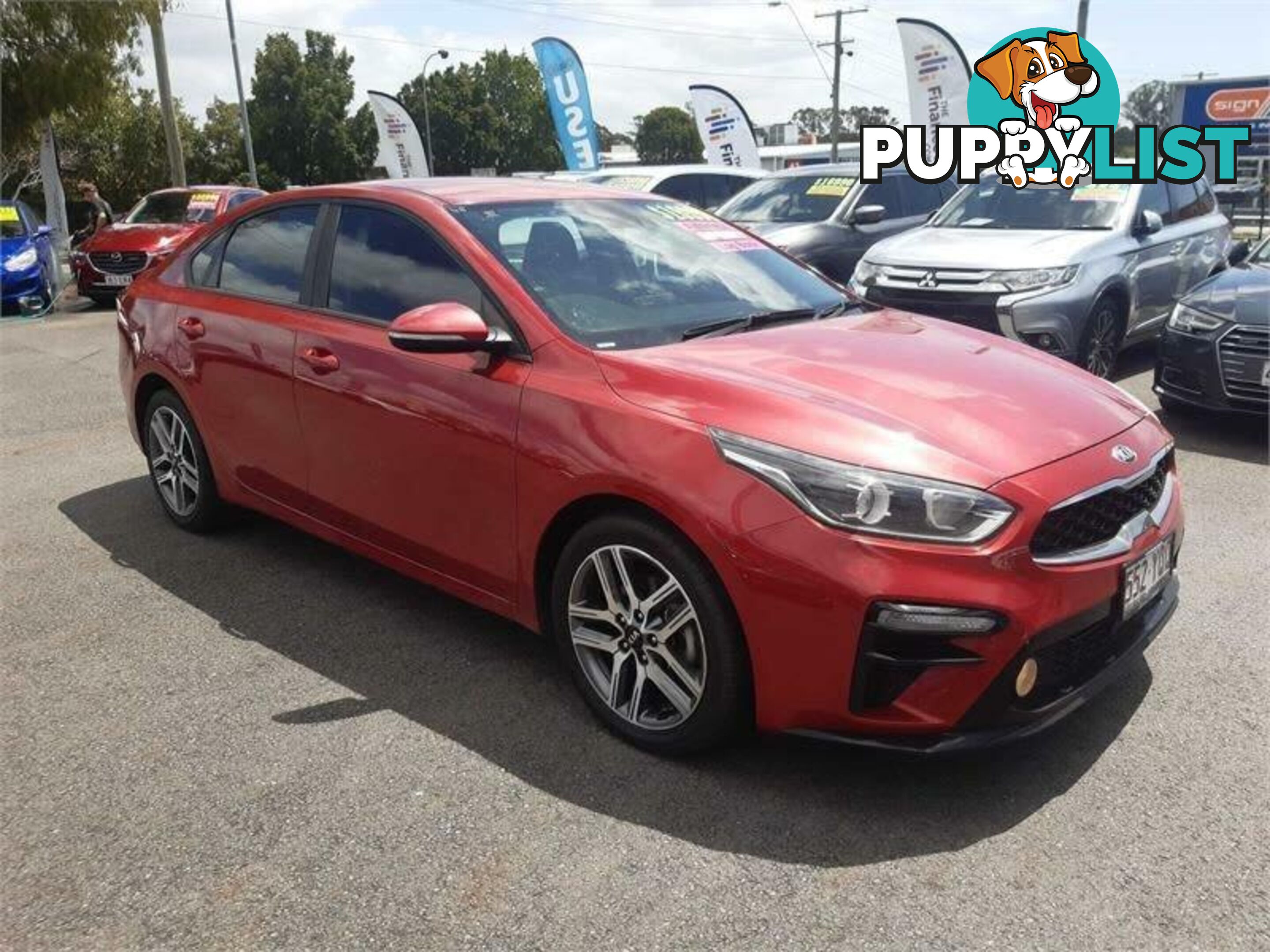 2018 Kia Cerato BD MY19 Sport NAV Red 6 Speed Automatic Sedan