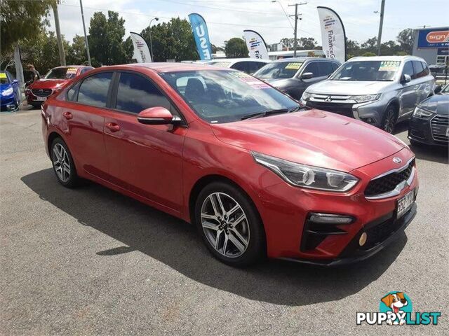 2018 Kia Cerato BD MY19 Sport NAV Red 6 Speed Automatic Sedan