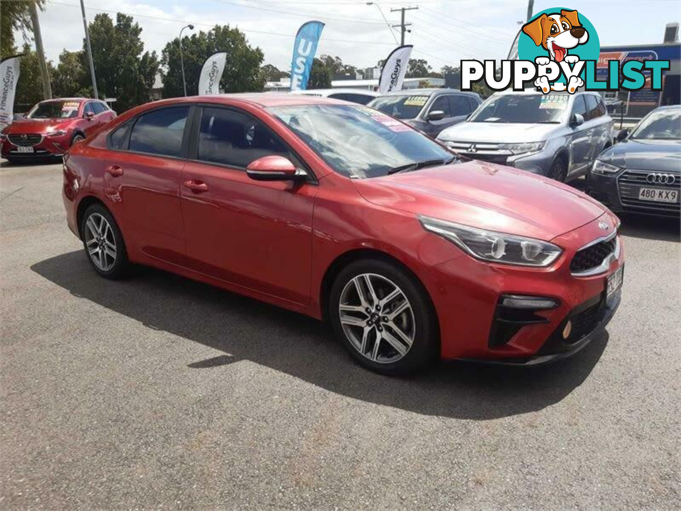 2018 Kia Cerato BD MY19 Sport NAV Red 6 Speed Automatic Sedan