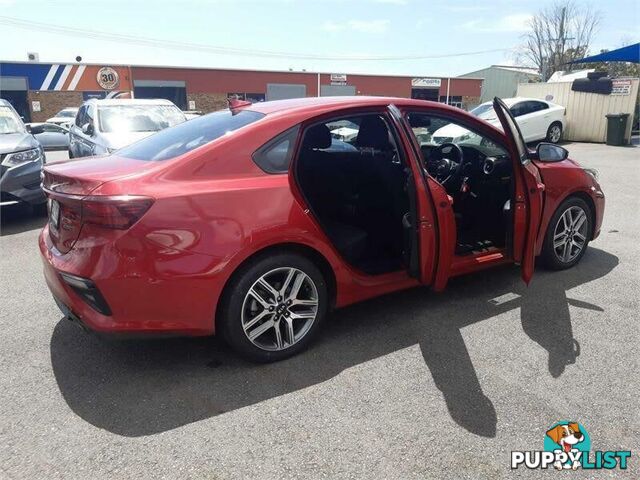 2018 Kia Cerato BD MY19 Sport NAV Red 6 Speed Automatic Sedan