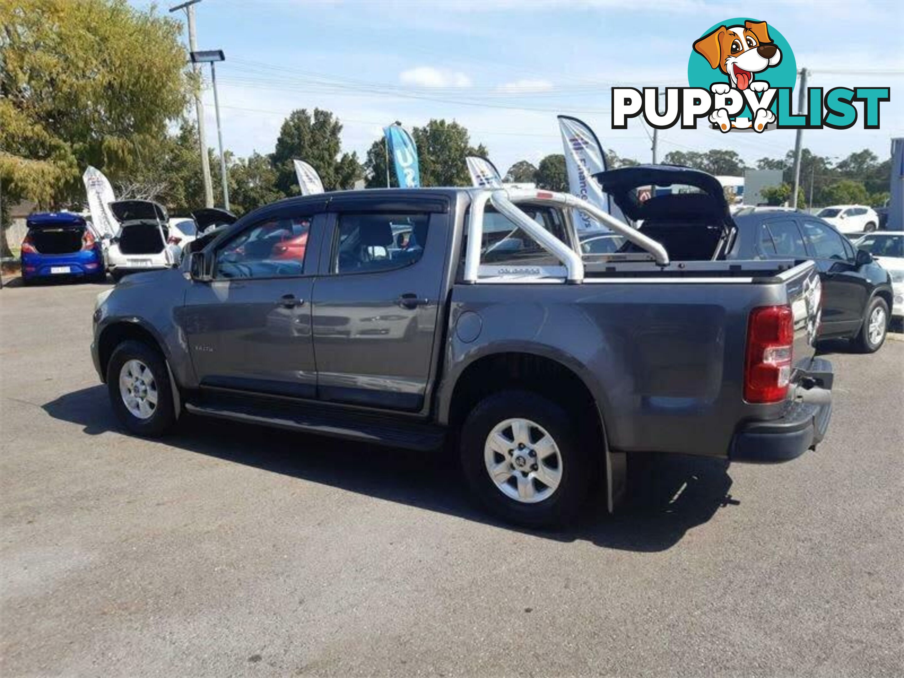 2012 Holden Colorado RG LT (4x4) Grey 6 Speed Automatic Crew Cab Pickup