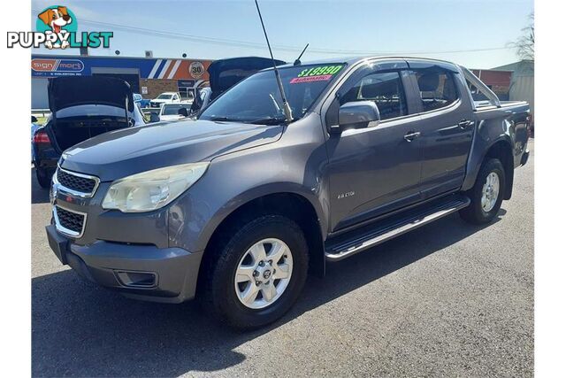 2012 HOLDEN COLORADO LT (4X4) RG CREW CAB P/UP