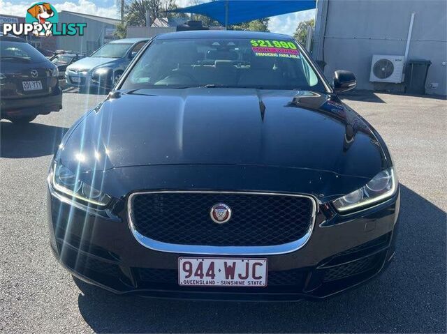 2015 Jaguar XE Prestige Black 8 Speed Automatic Sedan