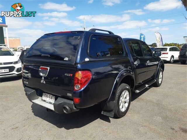 2012 Mitsubishi Triton MN MY12 GLX-R (4x4) Blue 5 Speed Automatic 4x4 Double Cab Utility