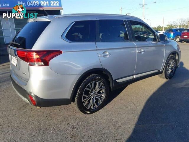 2016 Mitsubishi Outlander ZK MY16 XLS (4x4) Silver 6 Speed Automatic Wagon