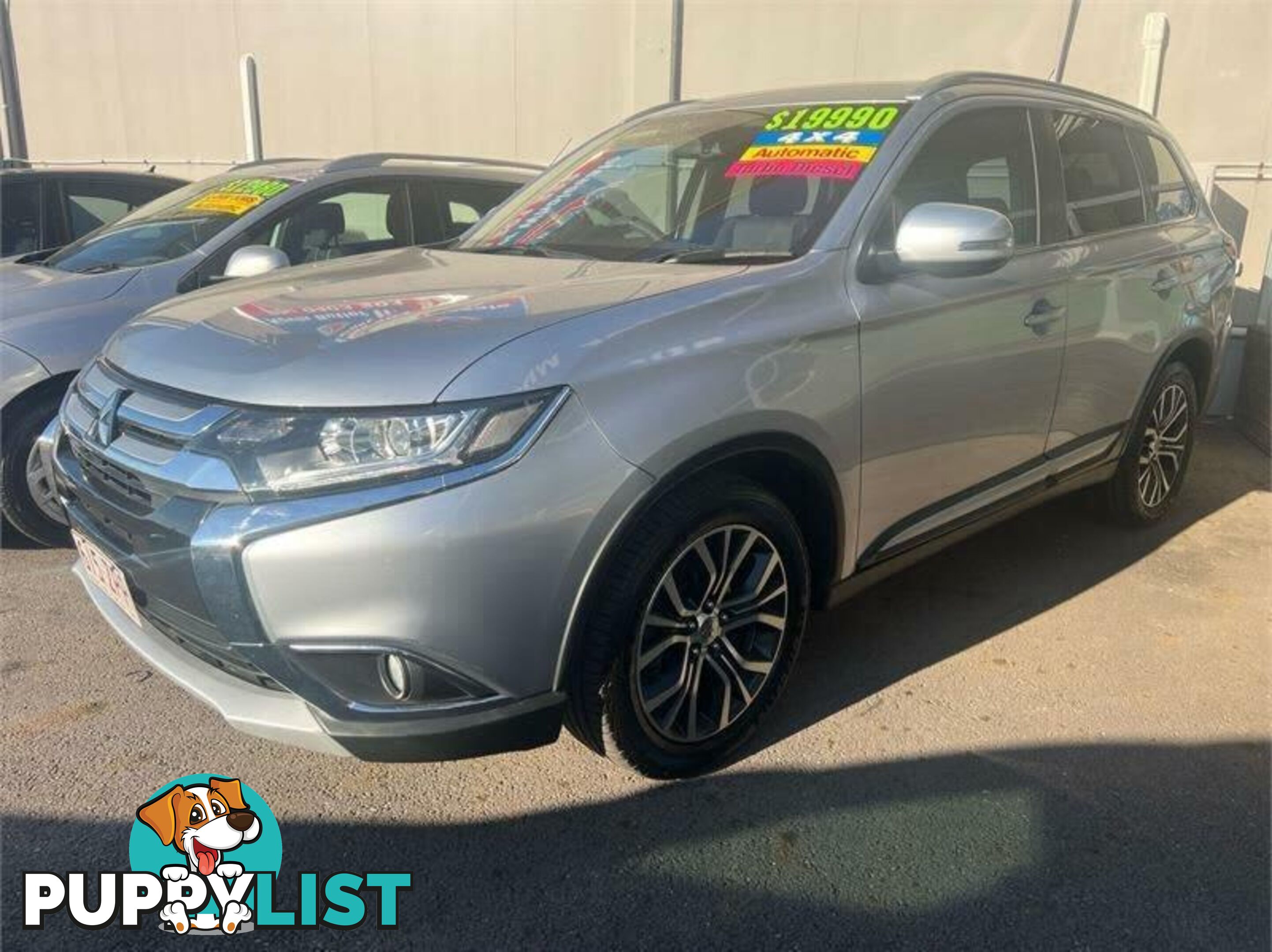 2016 Mitsubishi Outlander ZK MY16 XLS (4x4) Silver 6 Speed Automatic Wagon