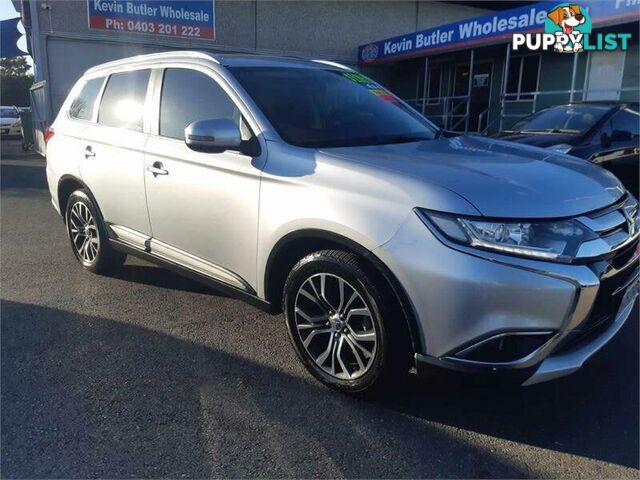 2016 Mitsubishi Outlander ZK MY16 XLS (4x4) Silver 6 Speed Automatic Wagon