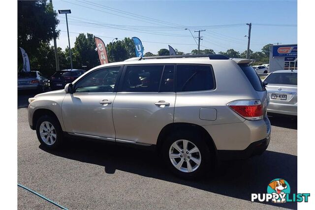 2011 TOYOTA KLUGER  GSU45R MY11 UPGRADE 