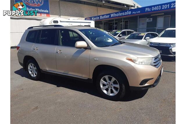 2011 TOYOTA KLUGER  GSU45R MY11 UPGRADE 