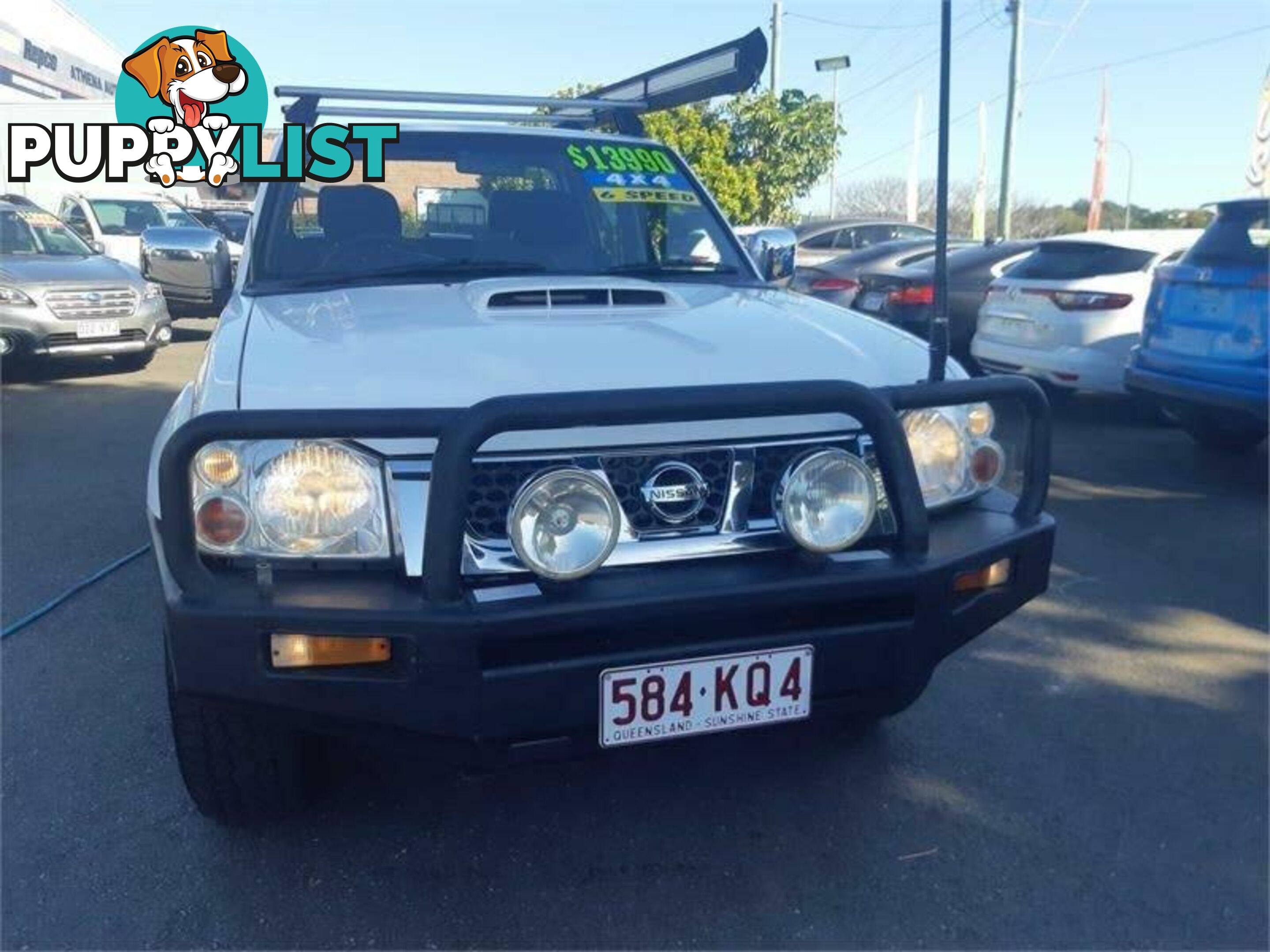 2013 Nissan Navara D22 Series 5 ST-R (4x4) White 5 Speed Manual Dual Cab Pick-up