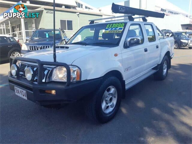 2013 Nissan Navara D22 Series 5 ST-R (4x4) White 5 Speed Manual Dual Cab Pick-up