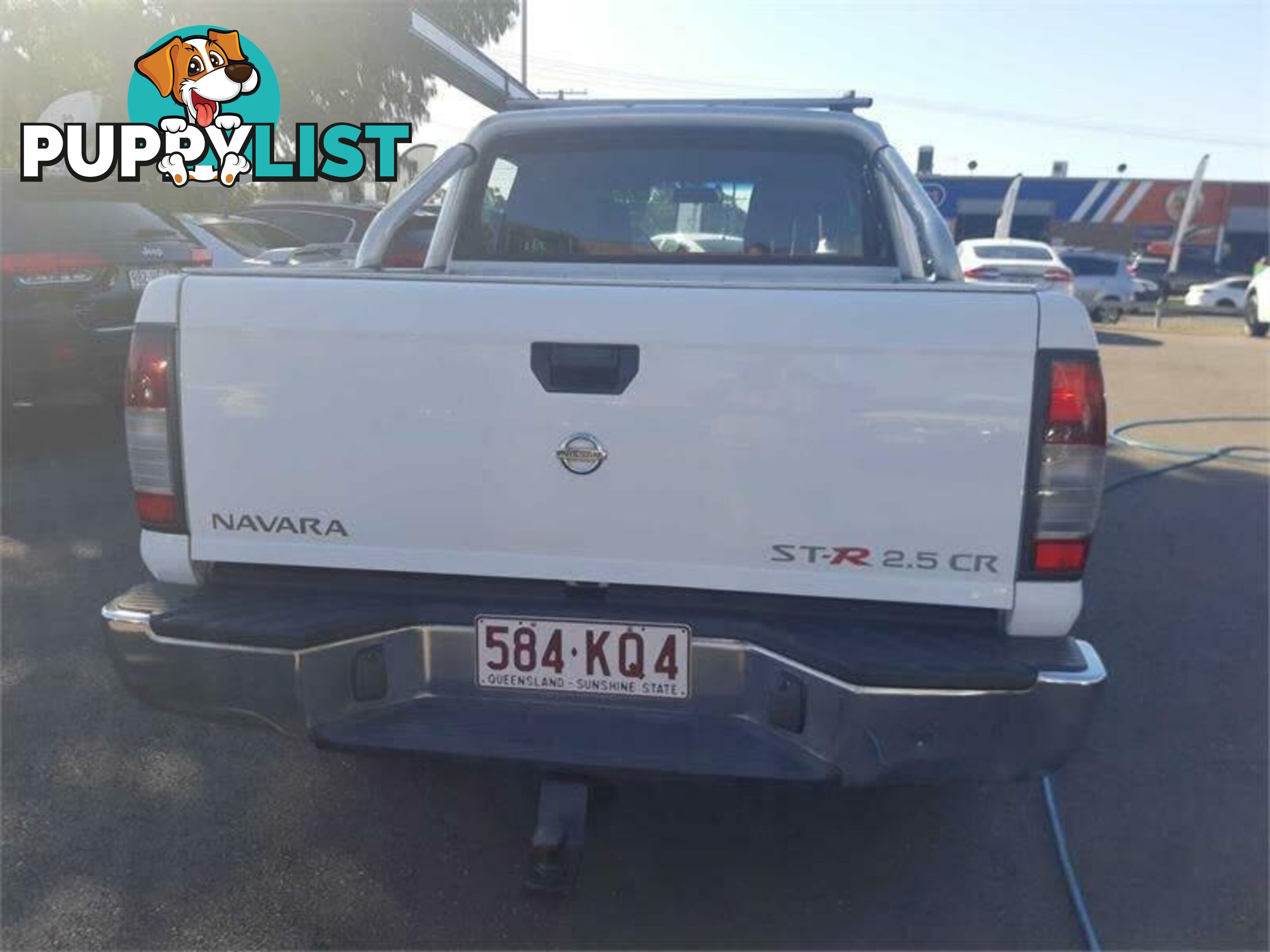 2013 Nissan Navara D22 Series 5 ST-R (4x4) White 5 Speed Manual Dual Cab Pick-up