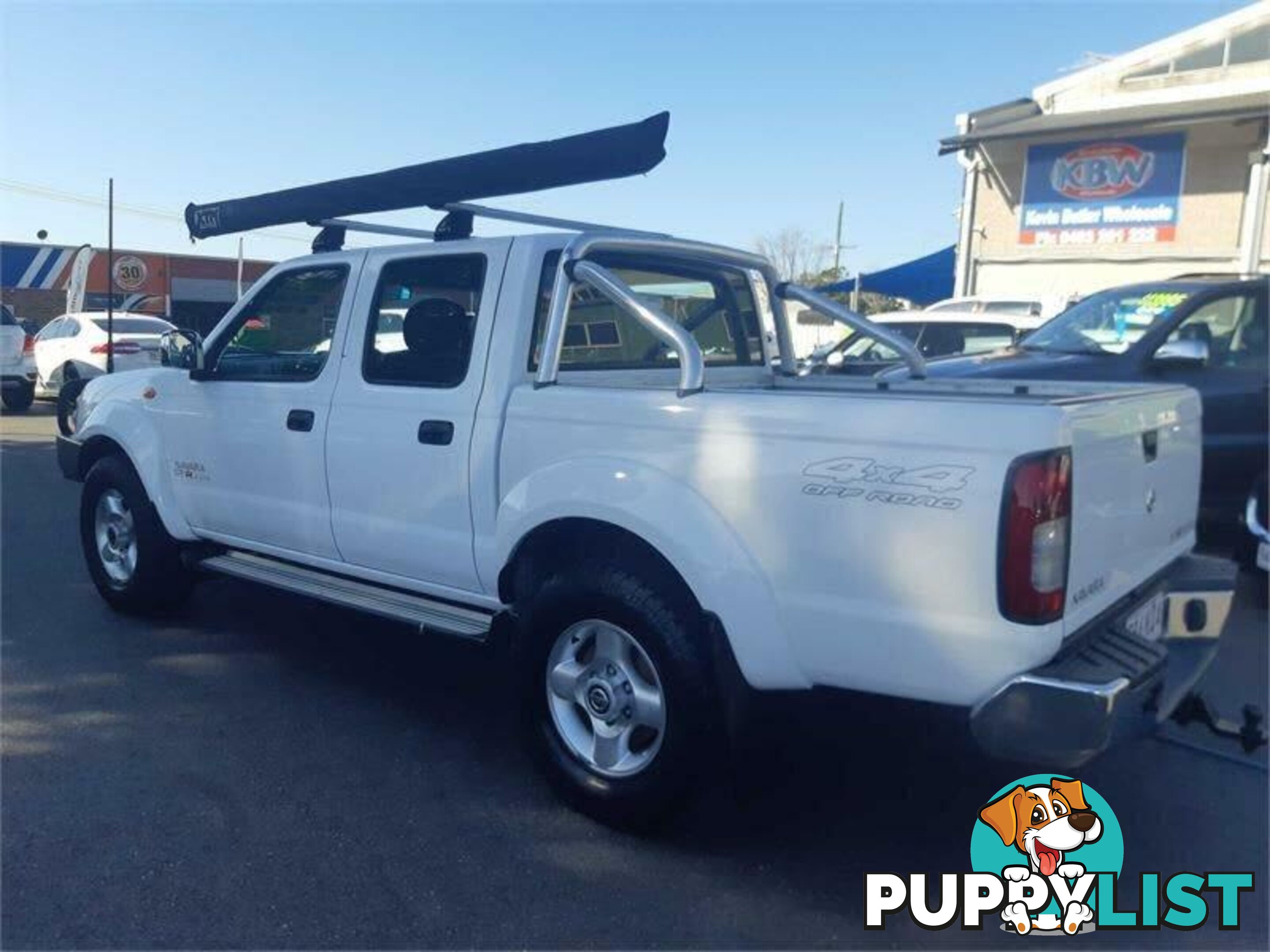 2013 Nissan Navara D22 Series 5 ST-R (4x4) White 5 Speed Manual Dual Cab Pick-up