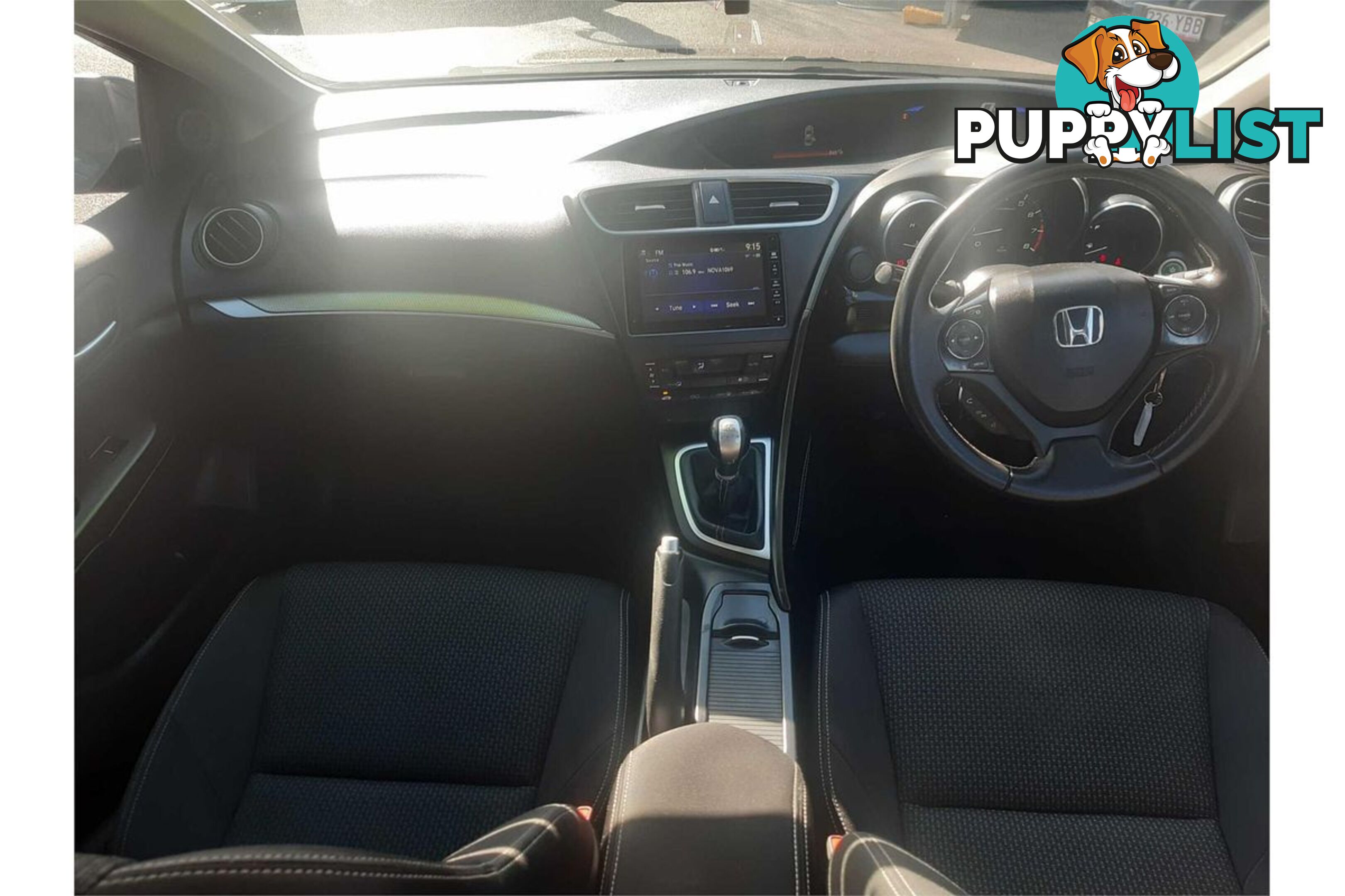 2015 HONDA CIVIC VTI-S FK MY15 5D HATCHBACK