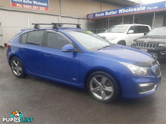 2016 Holden Cruze JH MY16 SRI Z-Series Blue 6 Speed Automatic Hatchback