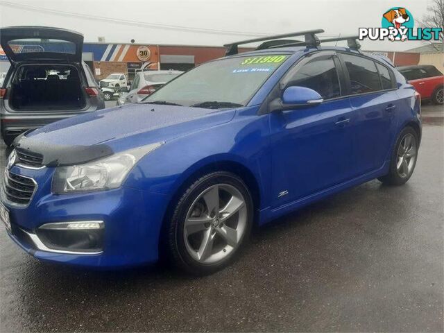 2016 Holden Cruze JH MY16 SRI Z-Series Blue 6 Speed Automatic Hatchback