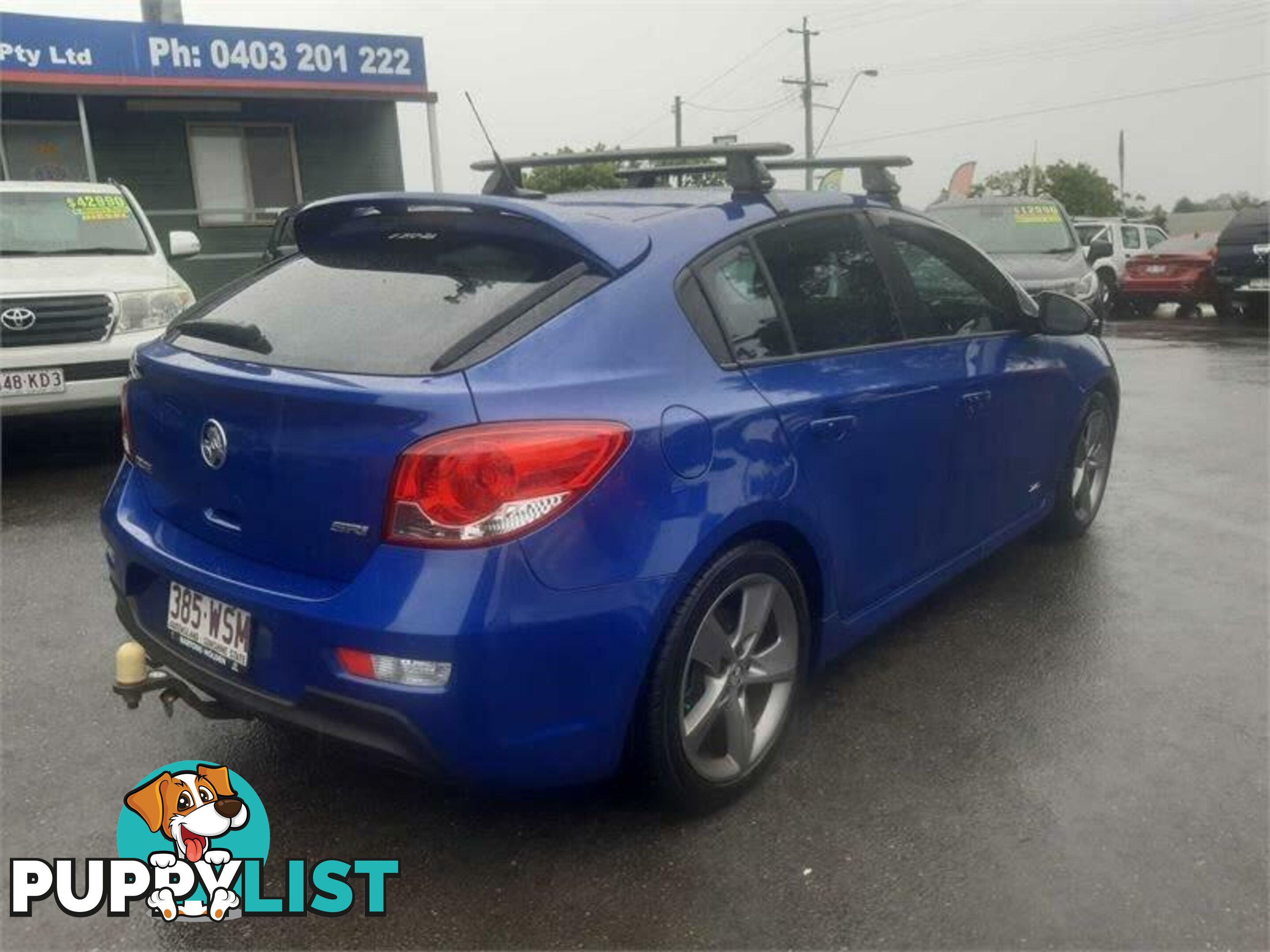 2016 Holden Cruze JH MY16 SRI Z-Series Blue 6 Speed Automatic Hatchback