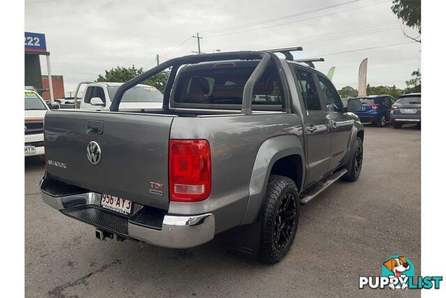 2013 VOLKSWAGEN AMAROK TDI420 HIGHLINE (4X4) 2H MY13 DUAL CAB UTILITY