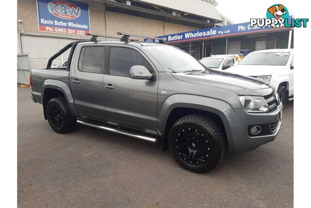 2013 VOLKSWAGEN AMAROK TDI420 HIGHLINE (4X4) 2H MY13 DUAL CAB UTILITY