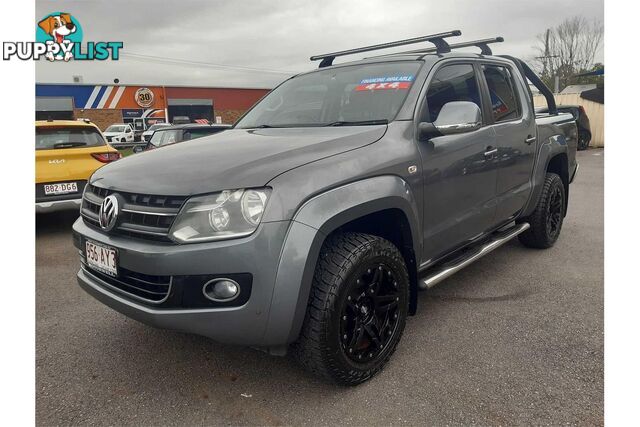 2013 VOLKSWAGEN AMAROK TDI420 HIGHLINE (4X4) 2H MY13 DUAL CAB UTILITY