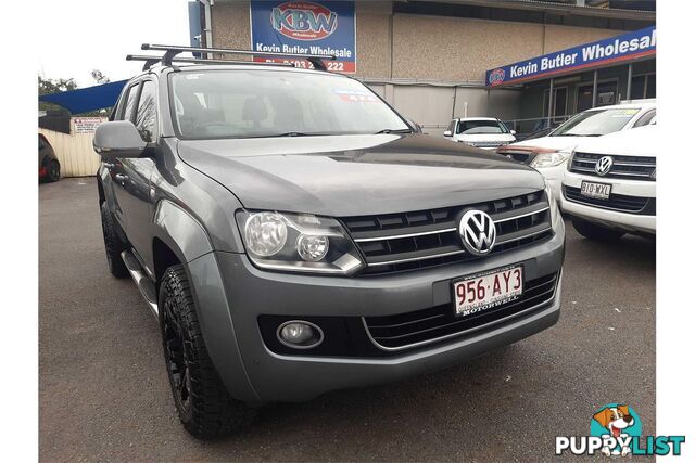 2013 VOLKSWAGEN AMAROK TDI420 HIGHLINE (4X4) 2H MY13 DUAL CAB UTILITY