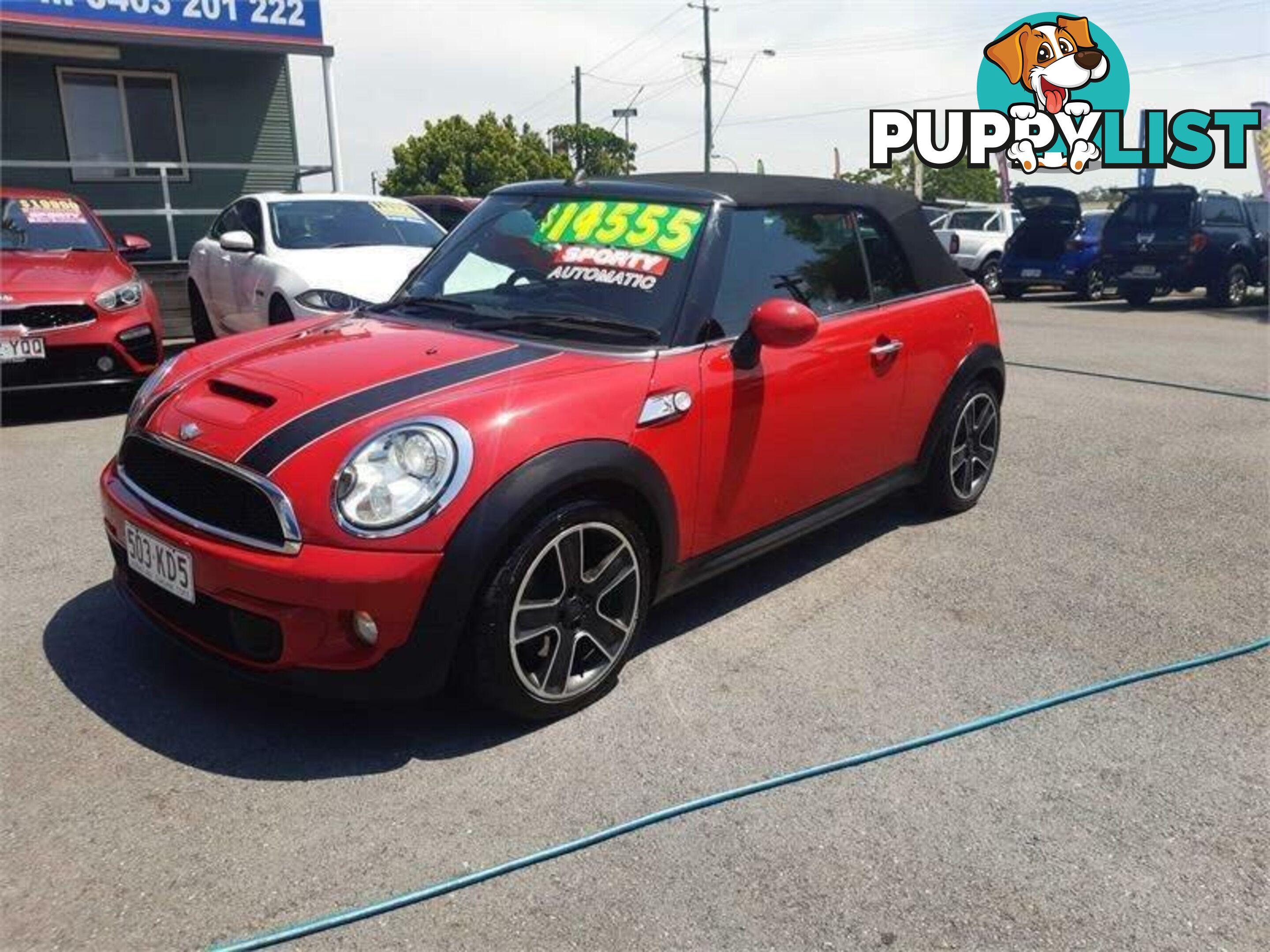 2011 Mini Cooper R55 MY11 S Clubman Red 6 Speed Automatic Wagon