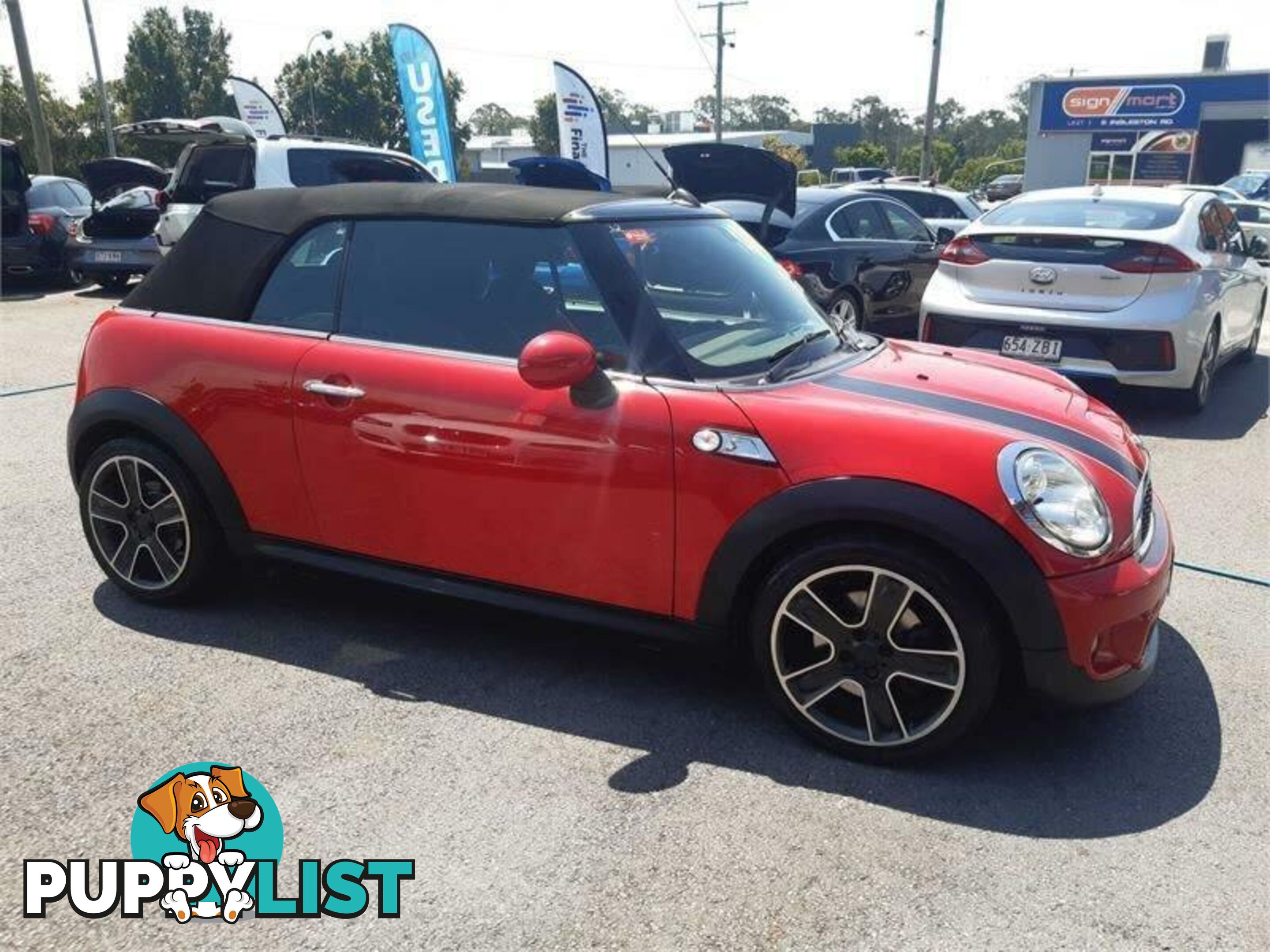 2011 Mini Cooper R55 MY11 S Clubman Red 6 Speed Automatic Wagon