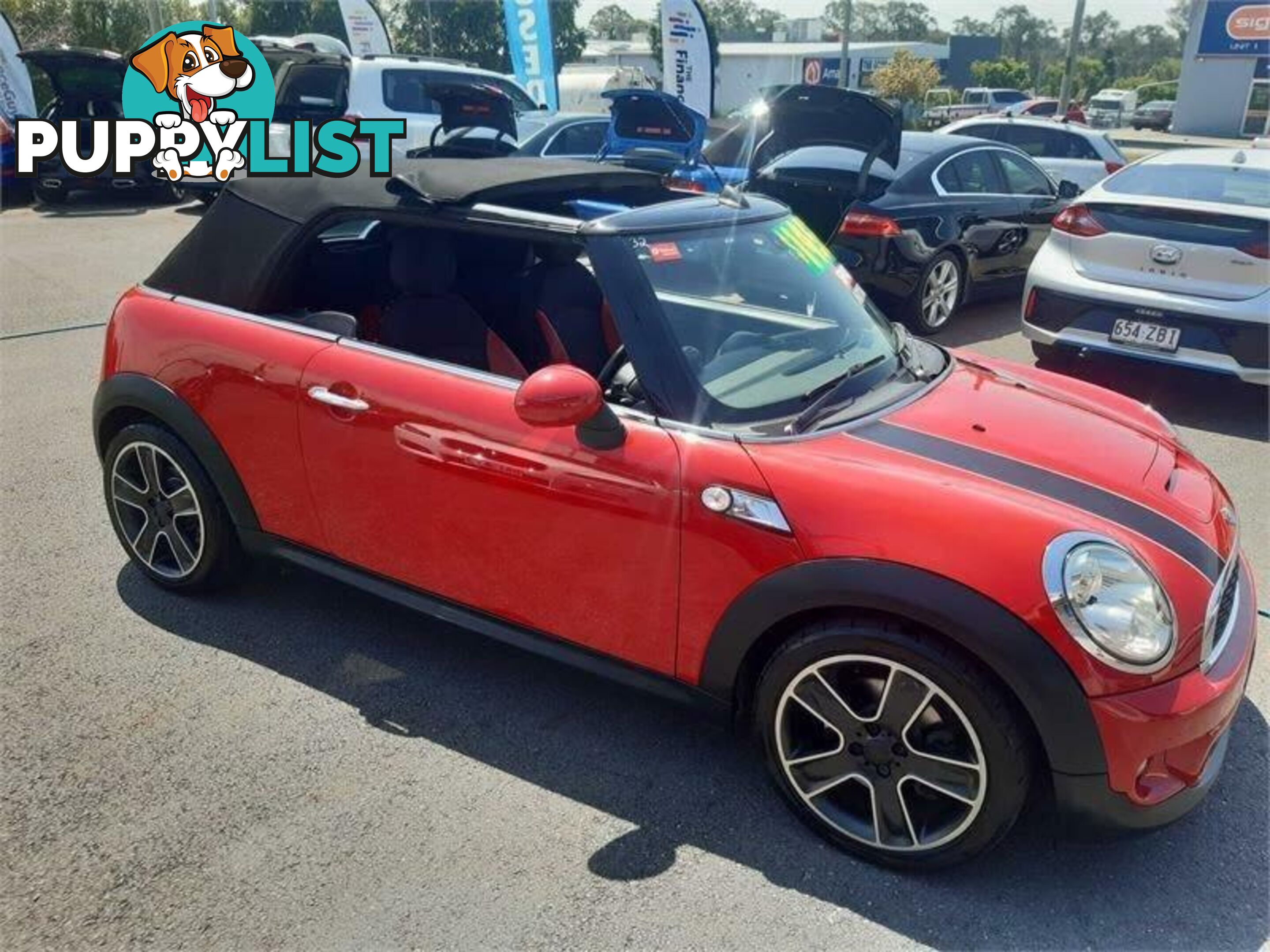 2011 Mini Cooper R55 MY11 S Clubman Red 6 Speed Automatic Wagon