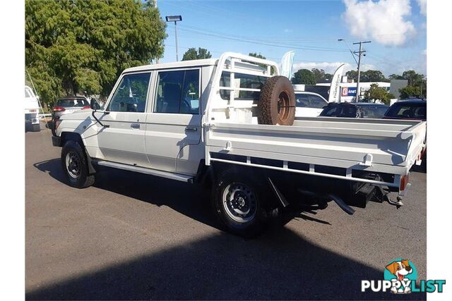 2021 TOYOTA LANDCRUISER 70 SERIES WORKMATE  DIFF LOCKS VDJ79R DOUBLE C/CHAS