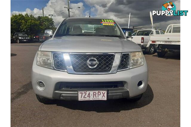 2011 NISSAN NAVARA ST-X (4X4) D40 SERIES 4 DUAL CAB P/UP