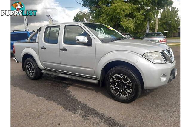 2011 NISSAN NAVARA ST-X (4X4) D40 SERIES 4 DUAL CAB P/UP