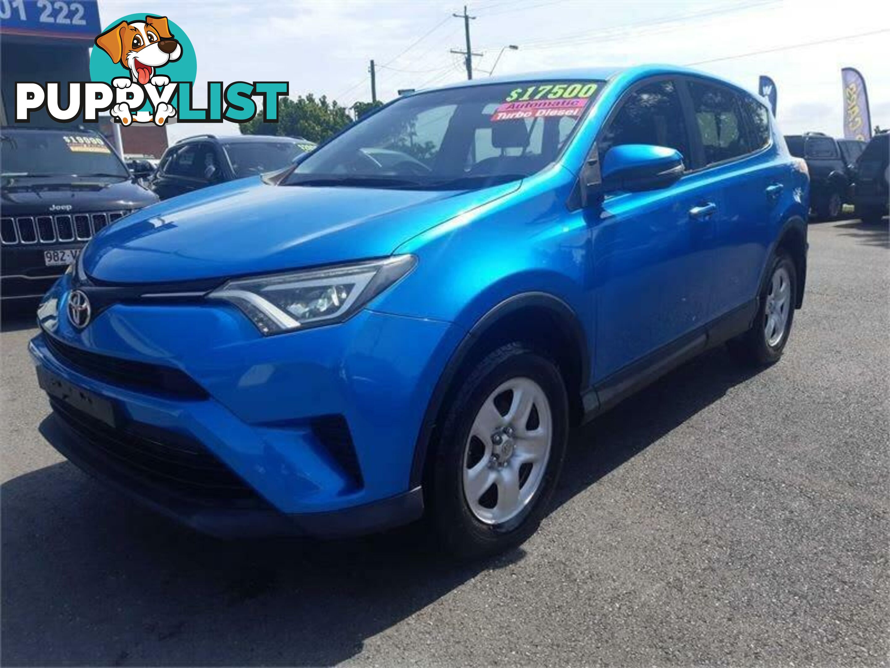 2016 Toyota RAV4 ALA49R MY16 GX (4x4) Blue 6 Speed Automatic Wagon