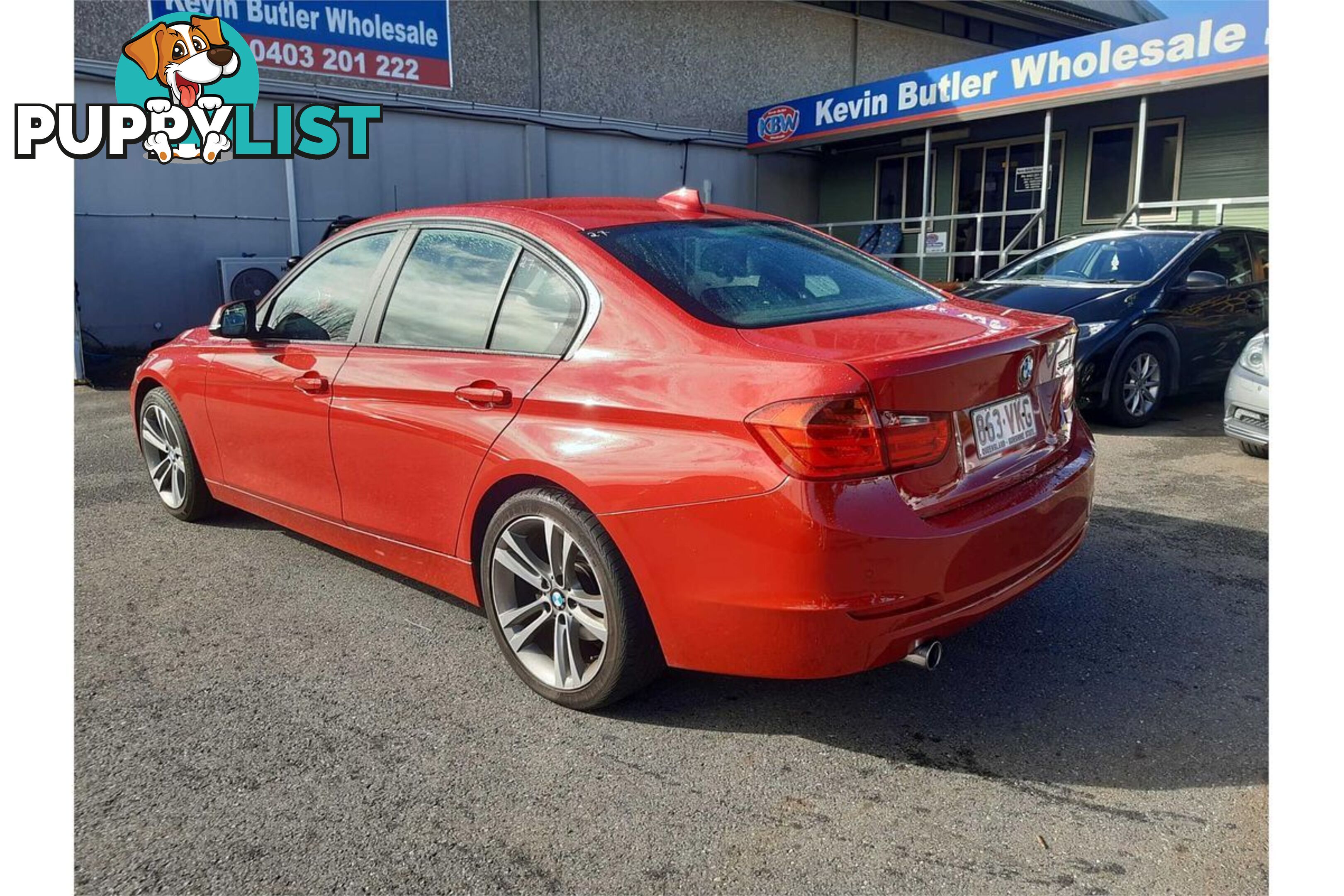 2013 BMW 3 18D LUXURY LINE F30 4D SEDAN