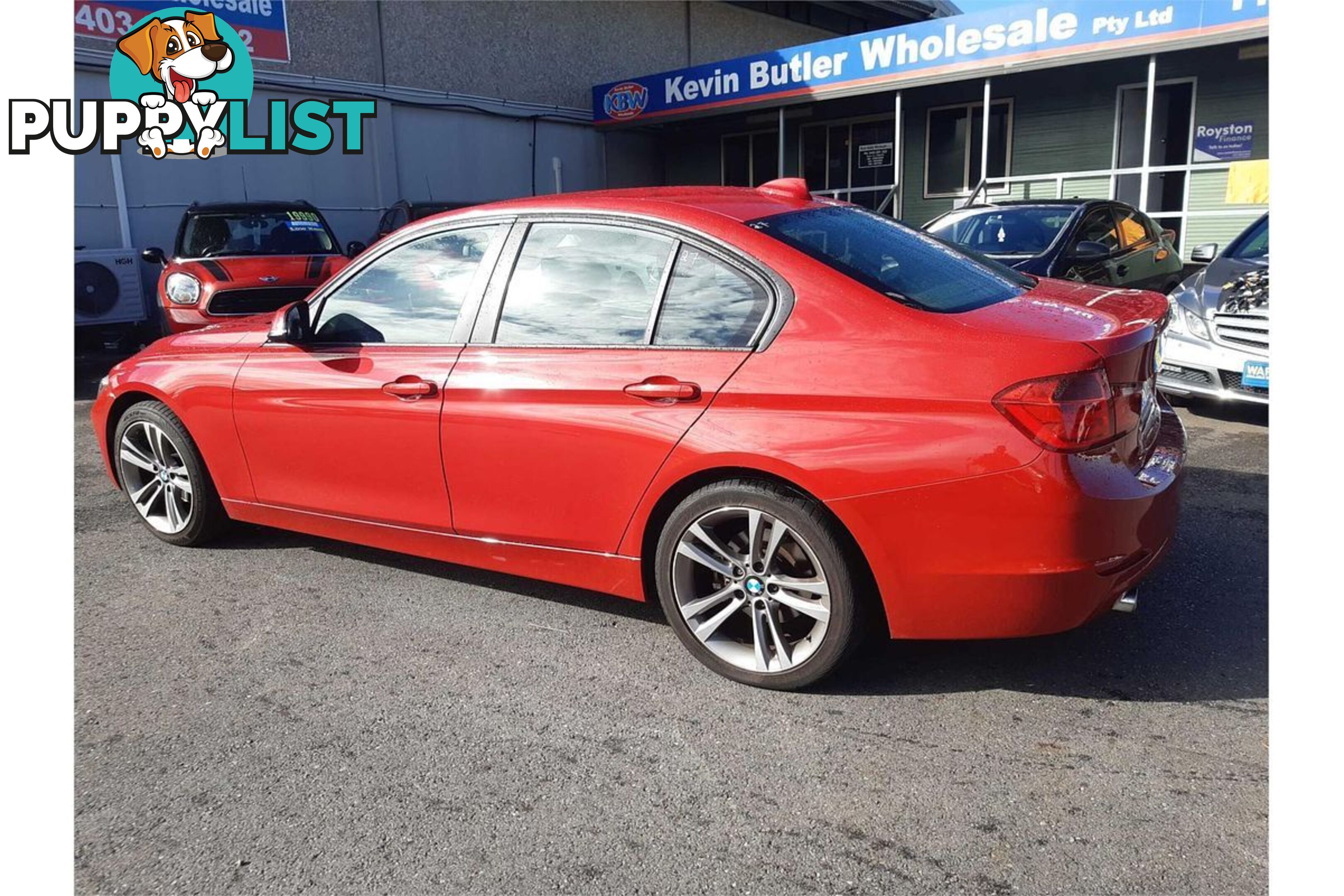 2013 BMW 3 18D LUXURY LINE F30 4D SEDAN