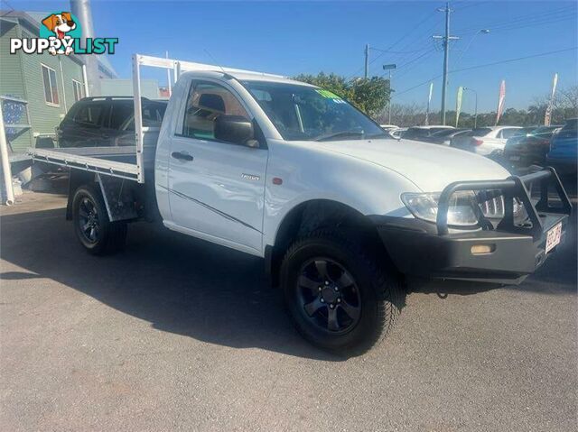 2008 Mitsubishi Triton ML MY08 GLX (4x4) White 5 Speed Manual 4x4 Cab Chassis