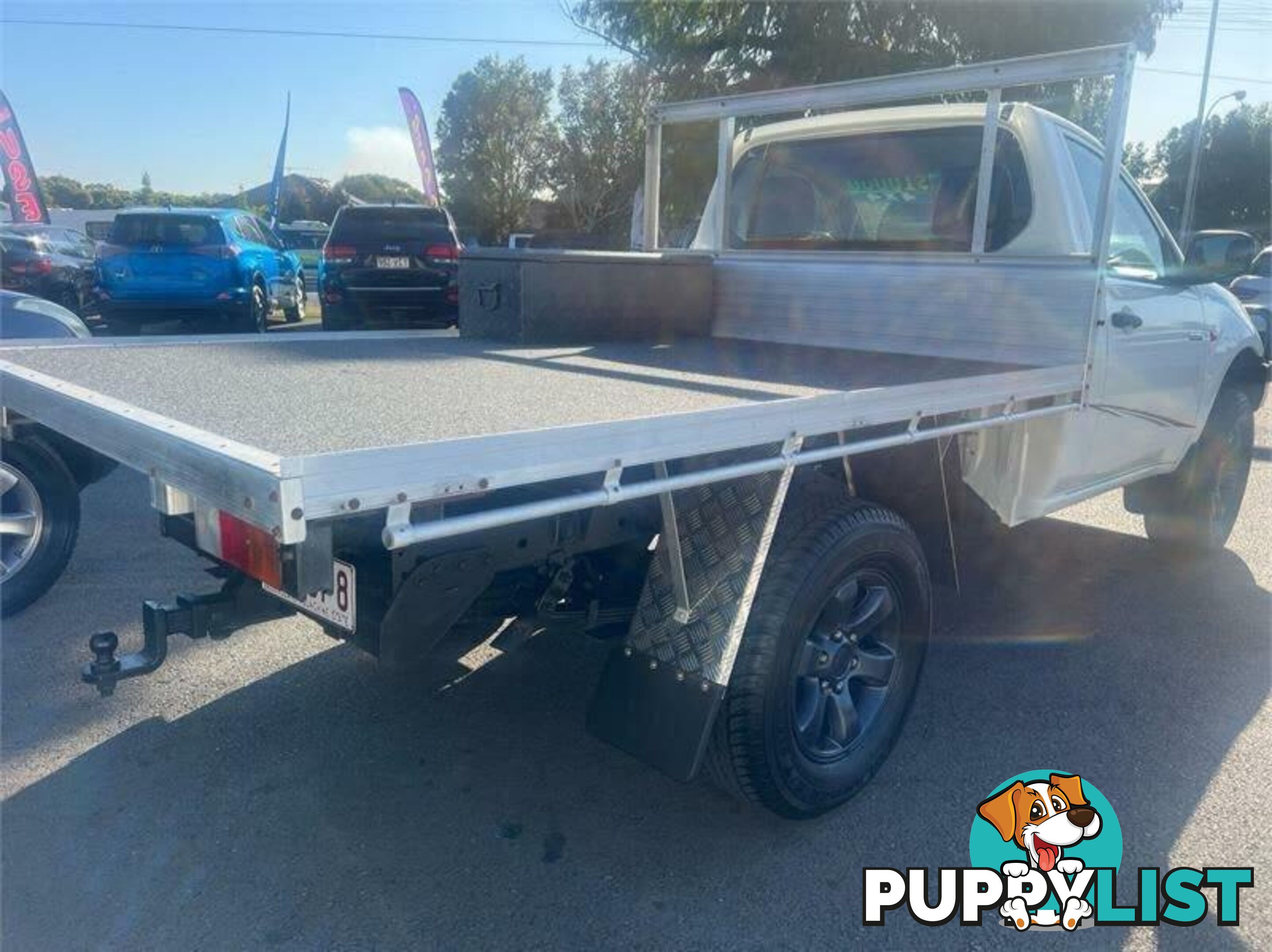 2008 Mitsubishi Triton ML MY08 GLX (4x4) White 5 Speed Manual 4x4 Cab Chassis