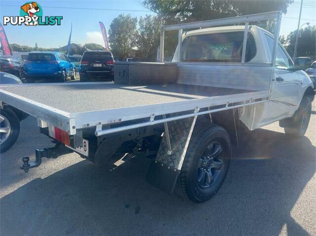 2008 Mitsubishi Triton ML MY08 GLX (4x4) White 5 Speed Manual 4x4 Cab Chassis