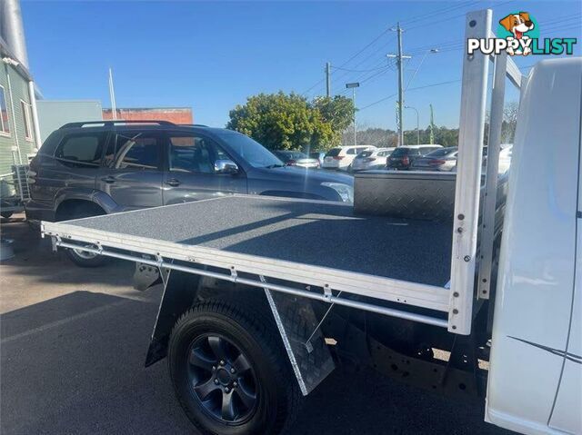 2008 Mitsubishi Triton ML MY08 GLX (4x4) White 5 Speed Manual 4x4 Cab Chassis