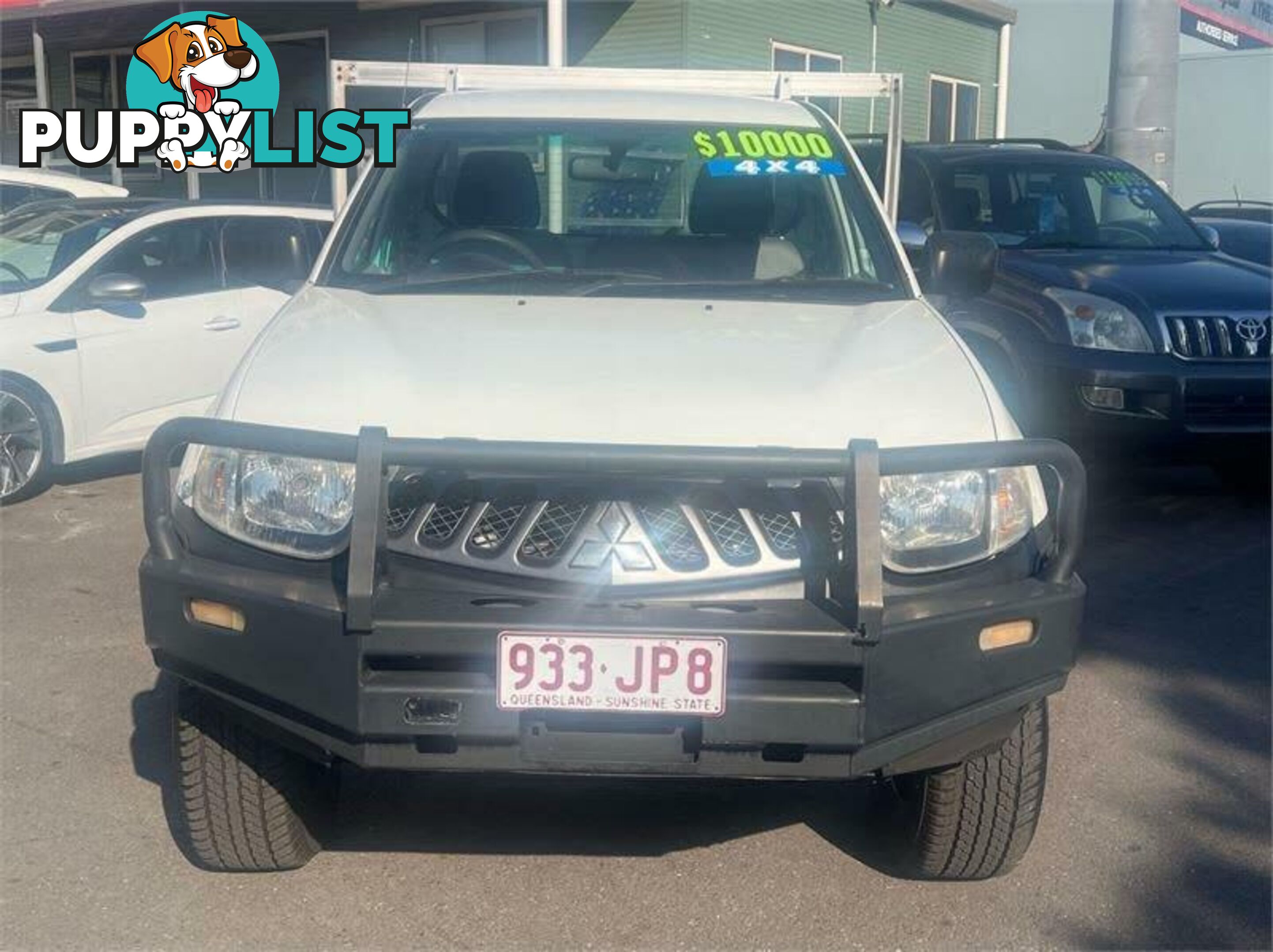 2008 Mitsubishi Triton ML MY08 GLX (4x4) White 5 Speed Manual 4x4 Cab Chassis