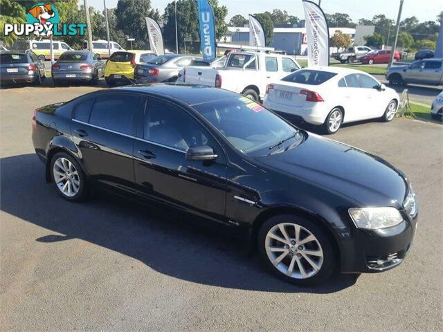 2011 Holden Berlina VE II Black 6 Speed Automatic Sedan