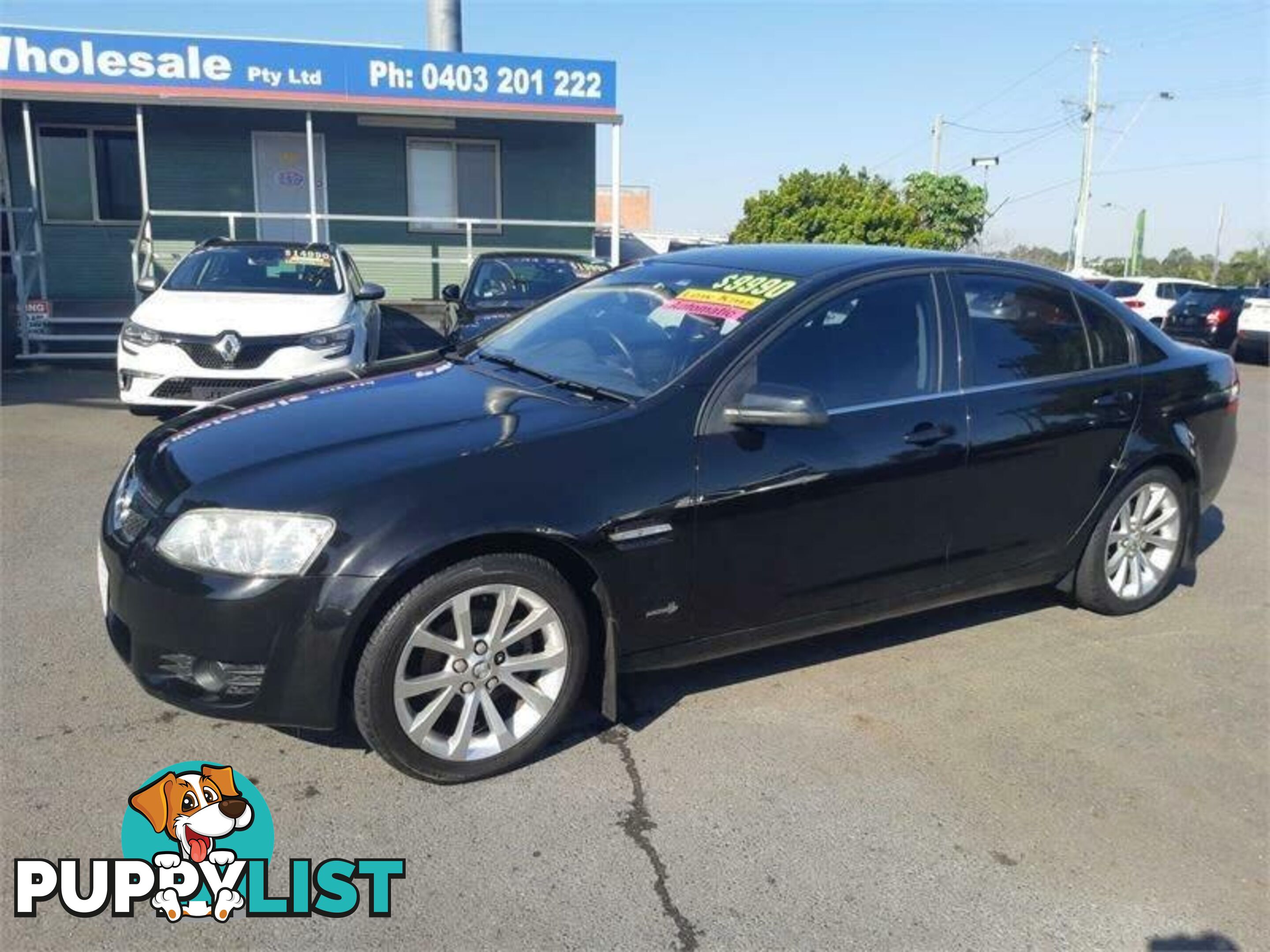 2011 Holden Berlina VE II Black 6 Speed Automatic Sedan