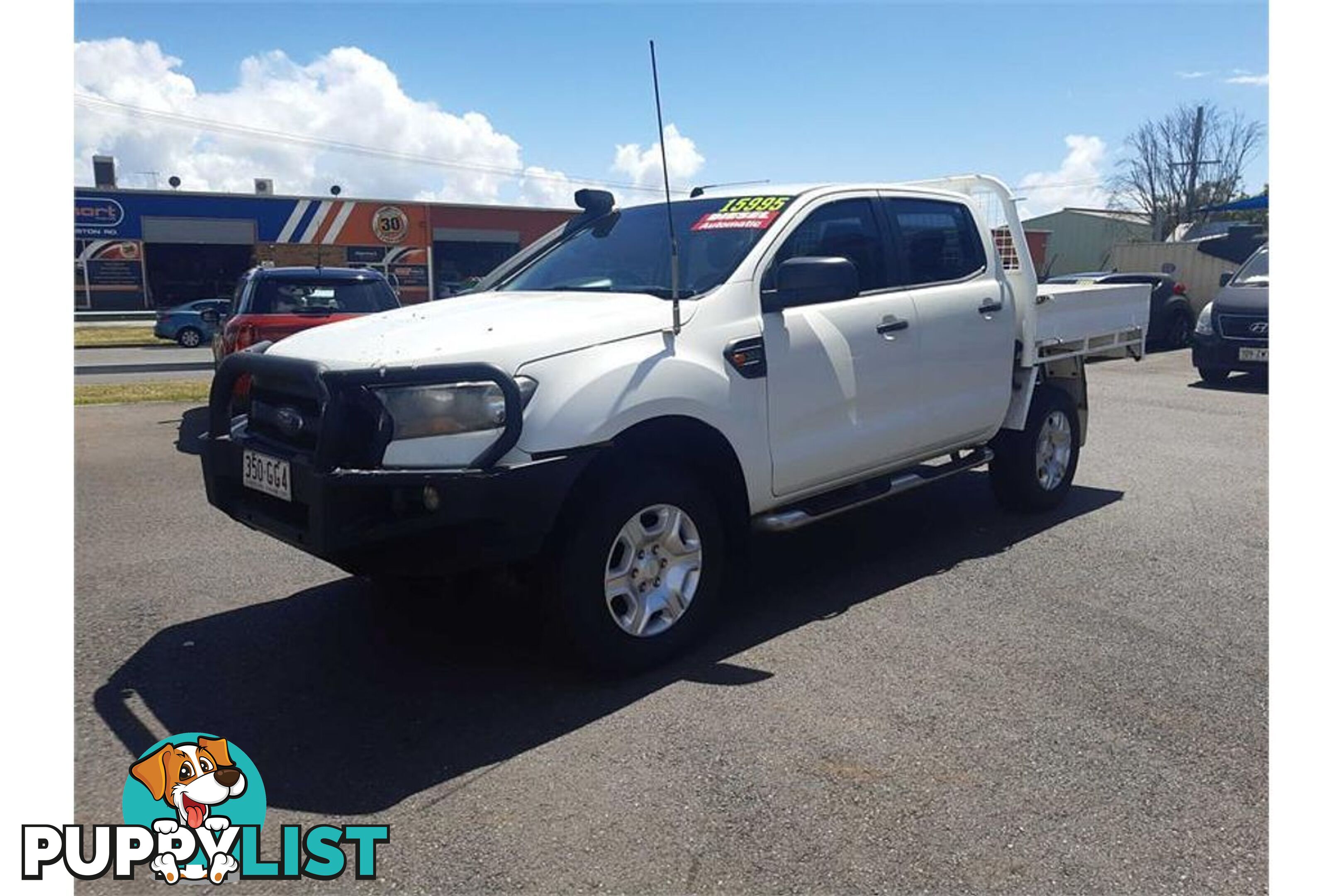 2016 FORD RANGER XL 3.2 (4X4) PX MKII CREW C/CHAS