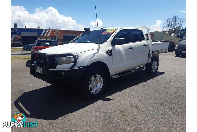 2016 FORD RANGER XL 3.2 (4X4) PX MKII CREW C/CHAS